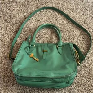 Fossil Ryder Satchel Spring Green